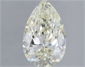Diamante Natural 1.59 quilates, De pera , Color J, claridad VVS2 y certificado IGI