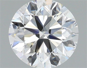 Picture of Natural Diamond 1.00 Carats, Round with Very Good Cut, I Color, SI1 Clarity and Certified by GIA