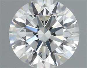 Picture of Natural Diamond 1.02 Carats, Round with Excellent Cut, I Color, VS1 Clarity and Certified by IGI