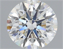 Natural Diamond 1.50 Carats, Round with Excellent Cut, I Color, VVS2 Clarity and Certified by GIA