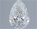 Natural Diamond 0.52 Carats, Pear with  Cut, G Color, VVS1 Clarity and Certified by GIA