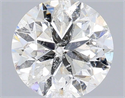 Diamante Natural 1.00 quilates, Redondo , Color H, claridad I1 y certificado IGI