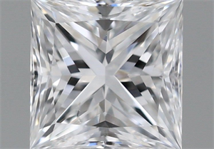 Foto Diamante Natural 0.50 quilates, Princesa , Color D, claridad SI2 y certificado GIA de