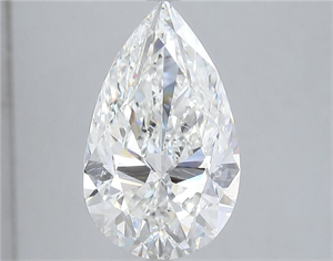 Foto Diamante Natural 5.01 quilates, De pera , Color H, claridad SI2 y certificado GIA de