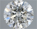 Natural Diamond 0.41 Carats, Round with Very Good Cut, H Color, SI2 Clarity and Certified by IGI