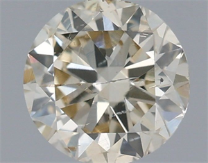 Picture of Natural Diamond 0.90 Carats, Round with Very Good Cut, L Color, SI2 Clarity and Certified by IGI