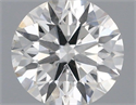 Natural Diamond 0.40 Carats, Round with Excellent Cut, G Color, SI1 Clarity and Certified by IGI
