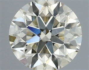 Picture of Natural Diamond 0.51 Carats, Round with Very Good Cut, M Color, SI1 Clarity and Certified by IGI