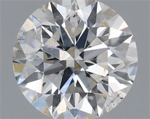 Picture of Natural Diamond 0.70 Carats, Round with Excellent Cut, E Color, SI1 Clarity and Certified by IGI