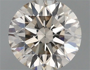 Foto Diamante Natural 0.70 quilates, Redondo , Color L, claridad SI1 y certificado IGI de