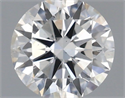 Natural Diamond 0.42 Carats, Round with Excellent Cut, G Color, SI2 Clarity and Certified by IGI