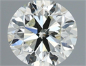 Diamante Natural 0.90 quilates, Redondo , Color K, claridad VS1 y certificado IGI