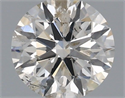 Natural Diamond 0.73 Carats, Round with Excellent Cut, I Color, I1 Clarity and Certified by IGI