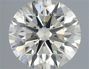Picture of Natural Diamond 0.53 Carats, Round with Excellent Cut, K Color, VS2 Clarity and Certified by IGI