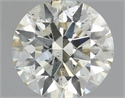 Diamante Natural 0.60 quilates, Redondo , Color K, claridad SI2 y certificado IGI