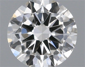 Picture of Natural Diamond 0.40 Carats, Round with Very Good Cut, H Color, VS2 Clarity and Certified by IGI