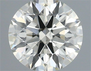 Foto Diamante Natural 0.50 quilates, Redondo , Color L, claridad SI1 y certificado IGI de