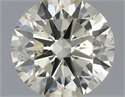 Natural Diamond 0.50 Carats, Round with Excellent Cut, L Color, SI1 Clarity and Certified by IGI
