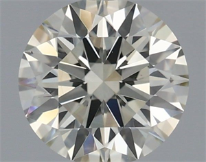 Picture of Natural Diamond 0.70 Carats, Round with Excellent Cut, K Color, VS2 Clarity and Certified by IGI