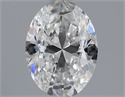 Diamante Natural 1.01 quilates, Ovalado , Color F, claridad SI2 y certificado GIA