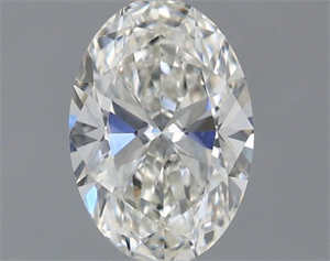Picture of Natural Diamond 0.50 Carats, Oval with  Cut, I Color, VS2 Clarity and Certified by GIA