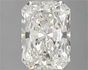 Picture of Natural Diamond 1.57 Carats, Radiant with  Cut, H Color, VS2 Clarity and Certified by GIA