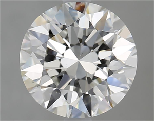 Foto Diamante Natural 2.81 quilates, Redondo , Color H, claridad VS2 y certificado GIA de