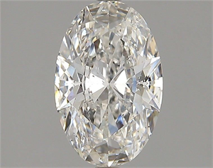 Picture of Natural Diamond 1.50 Carats, Oval with  Cut, F Color, SI2 Clarity and Certified by GIA