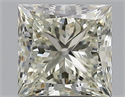 Natural Diamond 1.70 Carats, Princess with  Cut, M Color, VS1 Clarity and Certified by GIA