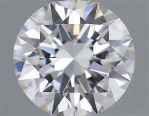 Foto Diamante Natural 0.40 quilates, Redondo , Color E, claridad VVS2 y certificado GIA de