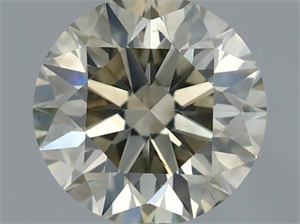 Picture of Natural Diamond 0.80 Carats, Round with Excellent Cut, N Color, SI1 Clarity and Certified by IGI