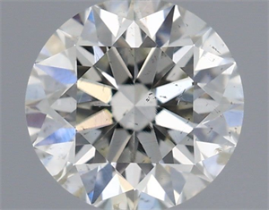 Foto Diamante Natural 0.54 quilates, Redondo , Color H, claridad SI1 y certificado IGI de