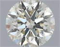 Natural Diamond 0.40 Carats, Round with Excellent Cut, K Color, VS2 Clarity and Certified by IGI