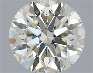 Picture of Natural Diamond 0.40 Carats, Round with Excellent Cut, K Color, VS2 Clarity and Certified by IGI