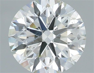 Foto Diamante Natural 0.45 quilates, Redondo , Color H, claridad SI2 y certificado IGI de