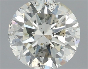 Picture of Natural Diamond 0.47 Carats, Round with Very Good Cut, G Color, SI2 Clarity and Certified by IGI