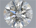 Natural Diamond 0.46 Carats, Round with Excellent Cut, I Color, SI2 Clarity and Certified by IGI