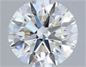 Natural Diamond 0.45 Carats, Round with Excellent Cut, G Color, VS2 Clarity and Certified by IGI
