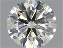 Natural Diamond 0.60 Carats, Round with Excellent Cut, K Color, SI1 Clarity and Certified by IGI