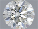 Natural Diamond 0.49 Carats, Round with Very Good Cut, I Color, SI2 Clarity and Certified by IGI