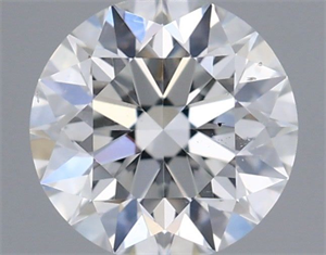 Picture of Natural Diamond 0.43 Carats, Round with Excellent Cut, D Color, SI1 Clarity and Certified by IGI
