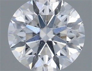 Foto Diamante Natural 0.41 quilates, Redondo , Color D, claridad SI2 y certificado IGI de