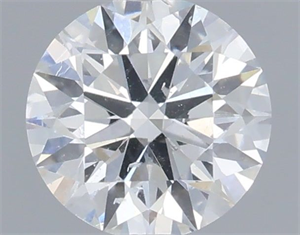 Foto Diamante Natural 0.40 quilates, Redondo , Color D, claridad SI2 y certificado IGI de