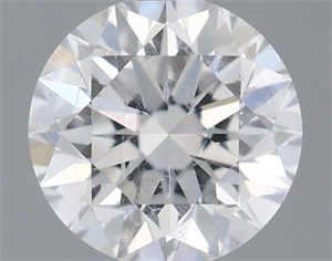 Foto Diamante Natural 0.42 quilates, Redondo , Color D, claridad SI2 y certificado IGI de