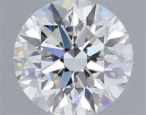 Picture of Natural Diamond 0.40 Carats, Round with Excellent Cut, E Color, VS1 Clarity and Certified by IGI