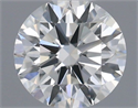 Natural Diamond 0.40 Carats, Round with Excellent Cut, E Color, VS2 Clarity and Certified by IGI