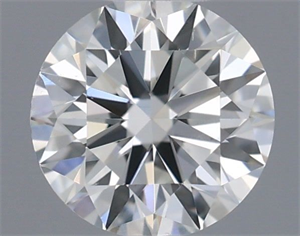 Picture of Natural Diamond 0.40 Carats, Round with Excellent Cut, E Color, VS2 Clarity and Certified by IGI