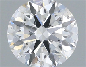 Picture of Natural Diamond 0.41 Carats, Round with Excellent Cut, E Color, SI1 Clarity and Certified by IGI