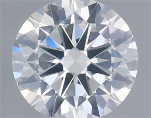 Picture of Natural Diamond 0.40 Carats, Round with Excellent Cut, E Color, SI1 Clarity and Certified by IGI