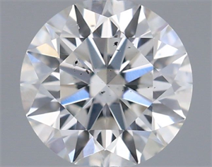 Foto Diamante Natural 0.44 quilates, Redondo , Color E, claridad SI1 y certificado IGI de